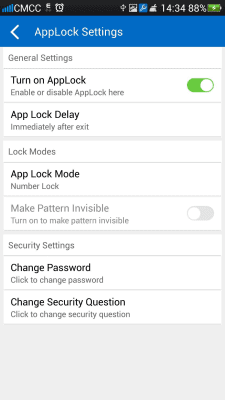 Screenshot of the application AppLock Plugin - Guard Privacy - #8