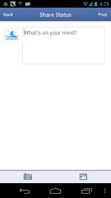 Screenshot of the application Boat FBAddon (Notification) - #6