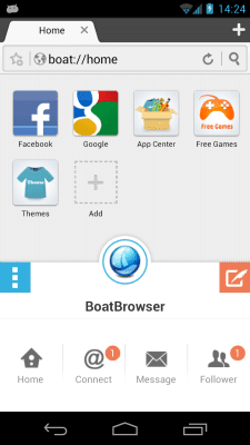 Screenshot of the application Boat TweetNotification Add-on - #2
