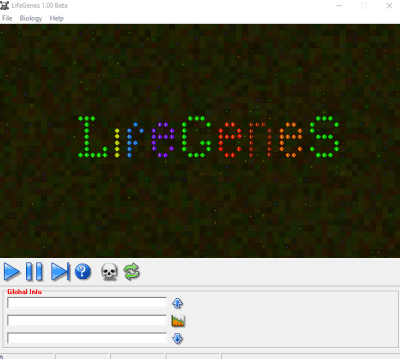 Screenshot of the application LifeGenes - #1
