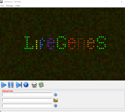 Screenshot of the application LifeGenes - #3