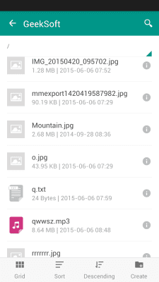 Screenshot of the application File Expert Cloud Plugin 8 - #1