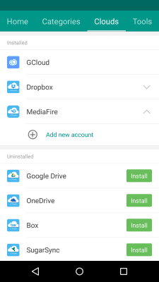 Screenshot of the application File Expert Cloud Plugin 9 - #7