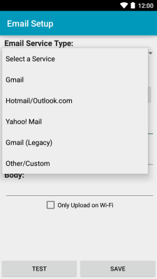 Screenshot of the application Add-On - SMS Backup & Restore - #4