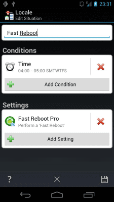 Screenshot of the application Fast Reboot Pro Locale Plug-in - #1