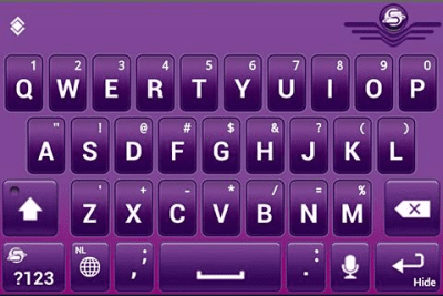 Screenshot of the application SlideIT Dutch QWERTY Pack - #4