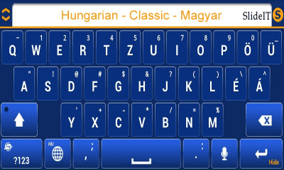 Screenshot of the application SlideIT Hungarian Classic Pack - #3