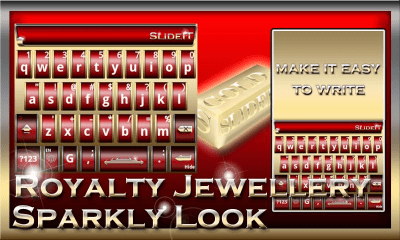 Screenshot of the application SlideIT Royalty Jewellery Skin - #1