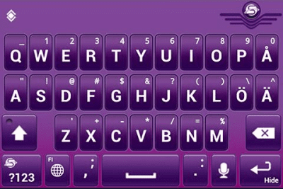Screenshot of the application SlideIT Finnish Pack - #4