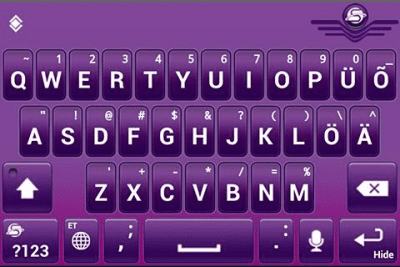 Screenshot of the application SlideIT Estonian Classic Pack - #4
