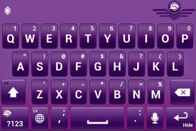 Screenshot of the application SlideIT Latvian Pack - #4