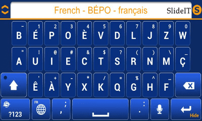 Screenshot of the application SlideIT French BEPO pack - #3