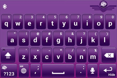 Screenshot of the application SlideIT Macedonian Latin pack - #4