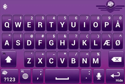 Screenshot of the application SlideIT Greenlandic Pack - #4