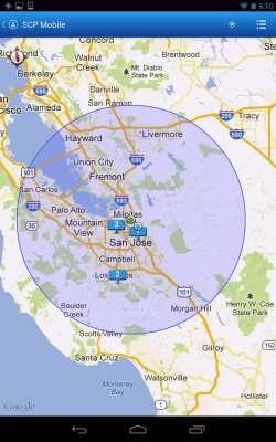 Screenshot of the application SCP Mobile - #3