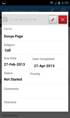 Screenshot of the application SCP Mobile - #4