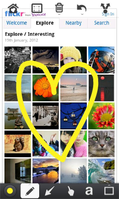 Screenshot of the application Dolphin: Skitch Add-on - #4