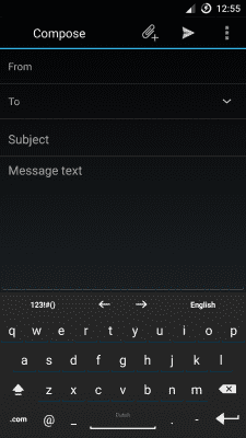 Screenshot of the application AnySoftKeyboard Dutch - #4