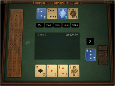 Screenshot of the application Ten Thousand Solitaire - #1