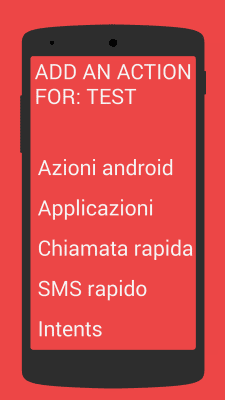 Screenshot of the application Voicify - Voice actions - #3