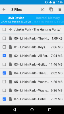 Screenshot of the application USB OTG File Manager Trial - #5