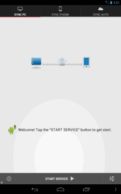 Screenshot of the application Software Data Cable - #7