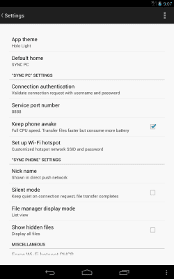 Screenshot of the application Software Data Cable - #11