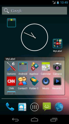 Screenshot of the application Folder Organizer lite - #6