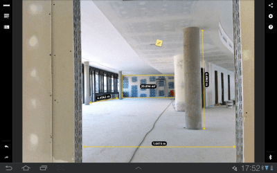 Screenshot of the application Bosch GLM measure&document - #4