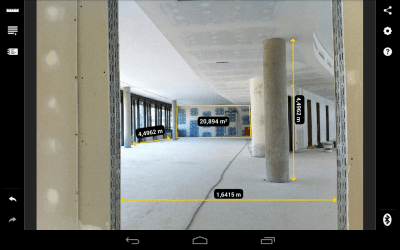 Screenshot of the application Bosch GLM measure&document - #6