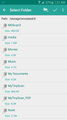 Screenshot of the application FolderMount [ROOT] - #7