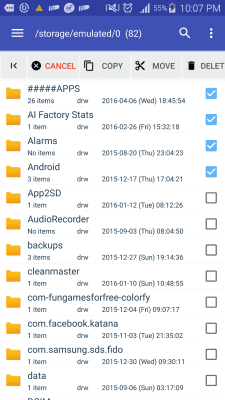 Screenshot of the application Smart file manager - #2