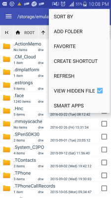 Screenshot of the application Smart file manager - #3