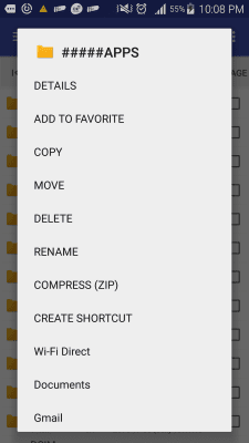 Screenshot of the application Smart file manager - #4