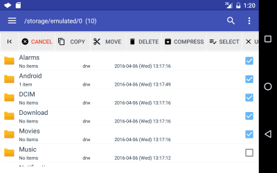 Screenshot of the application Smart file manager - #10