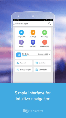 Screenshot of the application CM FILE MANAGER - #2