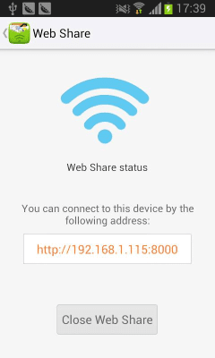 Screenshot of the application GO FileMaster - #5