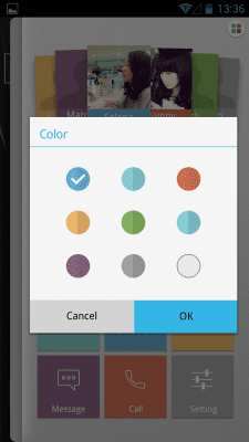 Screenshot of the application SlideHome - MyFavs - #3