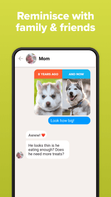 Screenshot of the application Timehop - #4