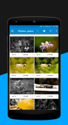 Screenshot of the application MyFile - #2