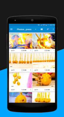 Screenshot of the application MyFile - #4