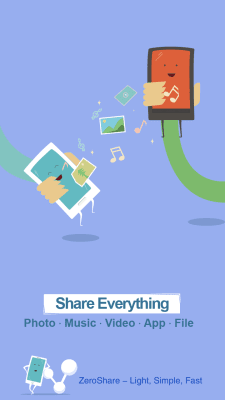 Screenshot of the application ZERO Share-free file share - #3