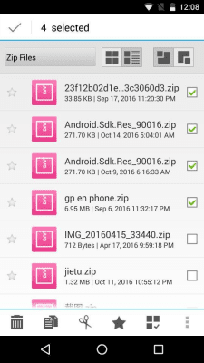 Screenshot of the application File Expert HD with Clouds - #4