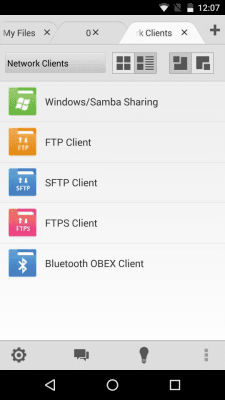 Screenshot of the application File Expert HD with Clouds - #5