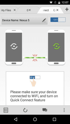 Screenshot of the application File Expert HD with Clouds - #6