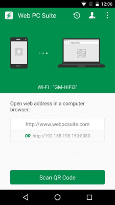 Screenshot of the application File Expert HD with Clouds - #8