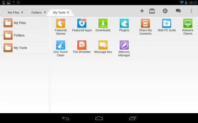Screenshot of the application File Expert HD with Clouds - #14