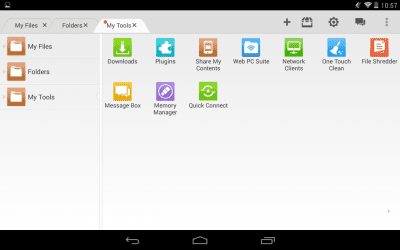 Screenshot of the application File Expert HD with Clouds - #15