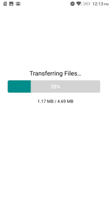 Screenshot of the application ProntoShare - #6