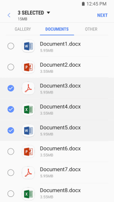 Screenshot of the application Samsung Link Sharing - #5